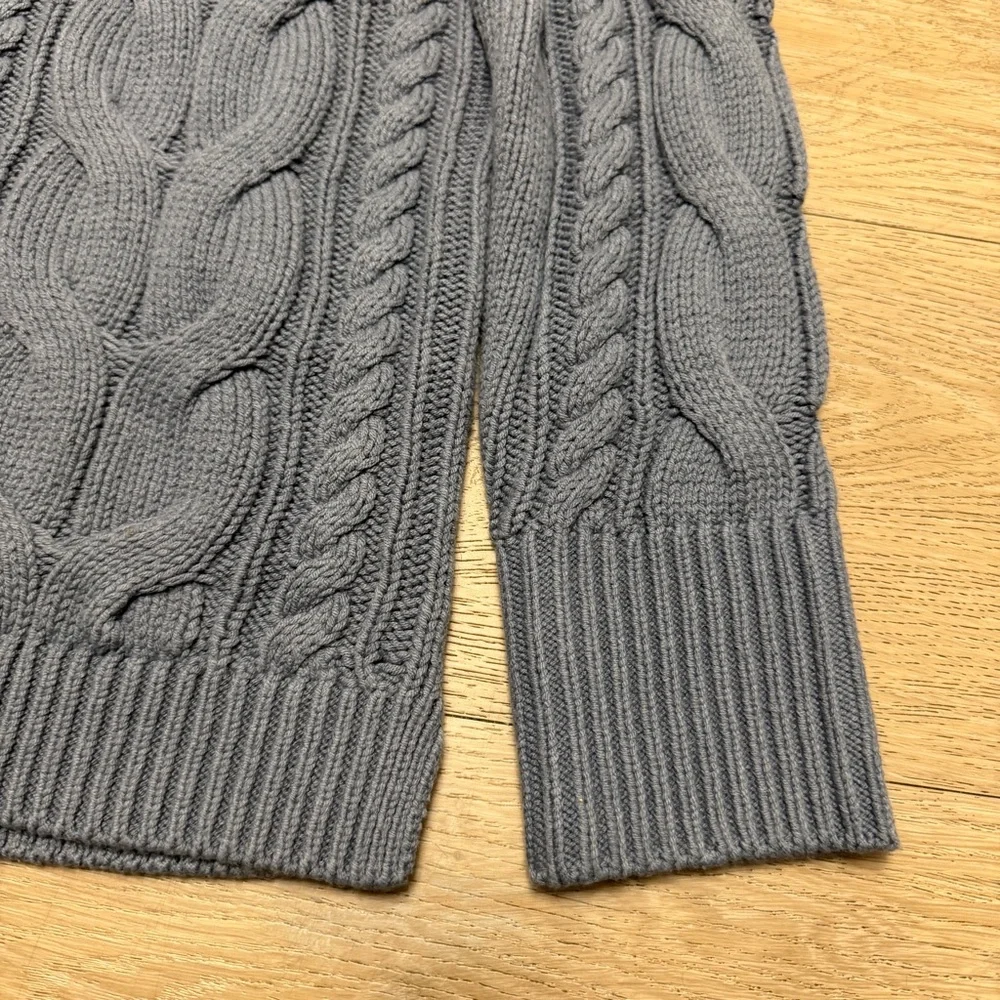 Haven Well Within Side Zip Cowl Neck Cable Knit Sweater Size Medium NWT - Picture 3 of 11